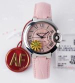 (AF) Swiss Replica Ballon Bleu Cartier Pink Watch 33mm Midsize_th.jpg